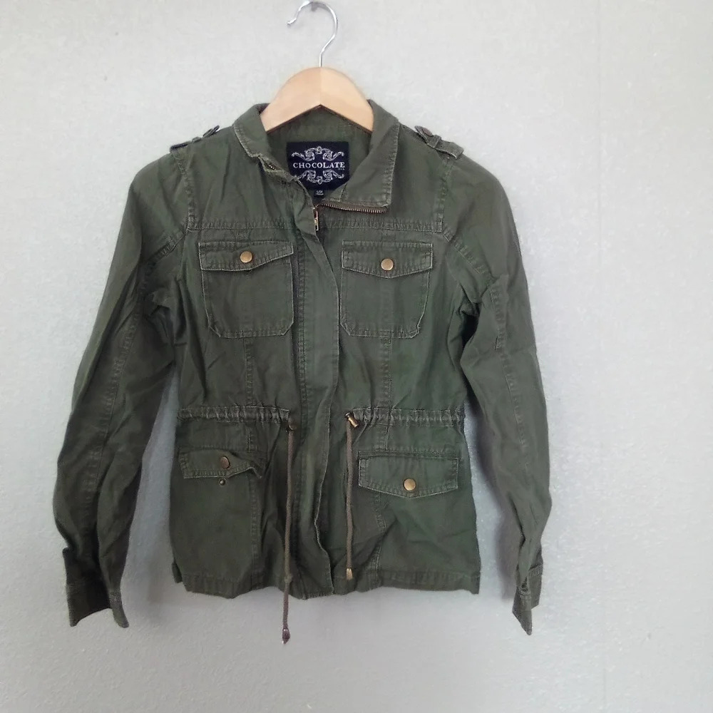 Chocolate jacket size small ( Bag K )